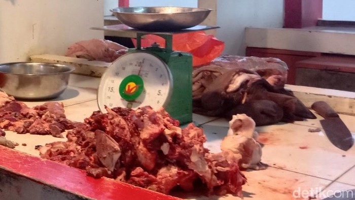 Harga Daging Sapi di Manado Naik Jadi Rp 130 Ribu/Kg.