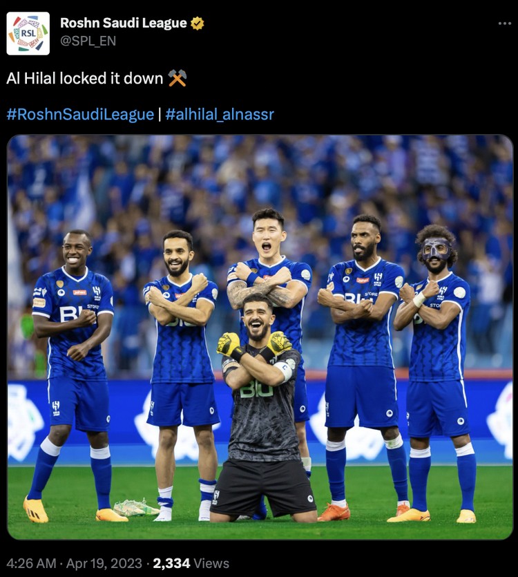 Menme Al Nassr Cristiano Ronaldo kemnali mengalami kekalakah.