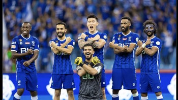 Perayaan tim lawan saat mengandaskan Ronaldo Cs tadi malam. Foto: Twitter