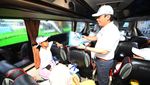 Momen Erick Thohir Lepas Rombongan Mudik Gratis BUMN di GBK