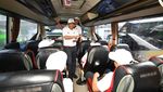 Momen Erick Thohir Lepas Rombongan Mudik Gratis BUMN di GBK