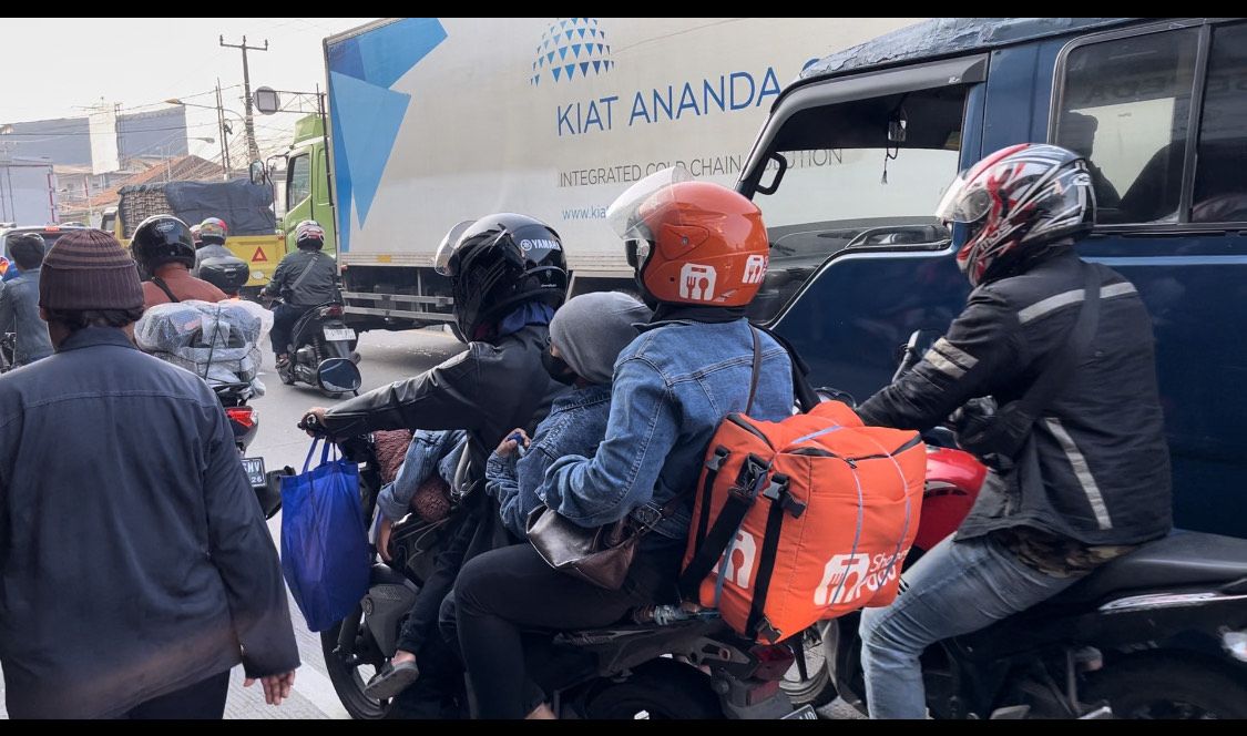 Mudik naik motor