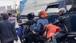 Pemudik Maksa Naik Motor, Bawa Anak-Istri dan Gembolan Barang