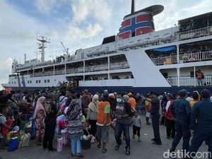 Puncak Arus Mudik di Pelabuhan Parepare, 3 Kapal Turunkan 3.147 Penumpang