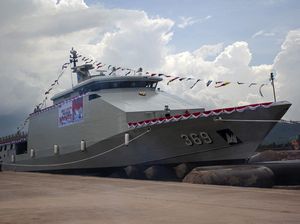 Kapal Korvet Bung Karno-369 Buatan Dalam Negeri Perkuat TNI AL