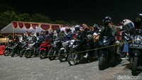 Bagi para pemudik sepeda motor dihimbau untuk menghindari waktu siang hari untuk mengantisipasi cuaca yang sangat panas.