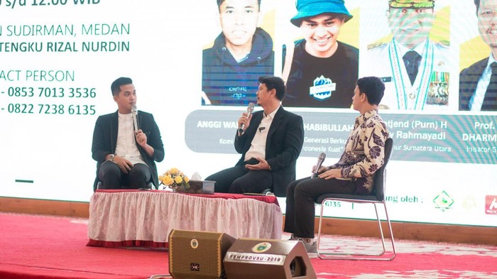 Seminar tentang penggunaan Gadget Sehat di Medan. (Foto: Istimewa)