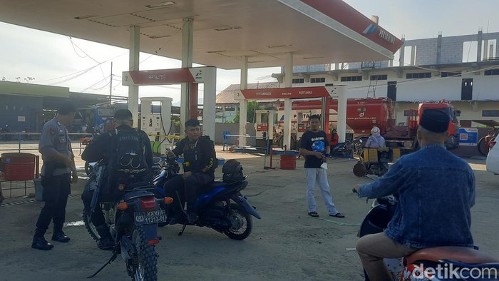 SPBU Simboro, Kabupaten Mamuju, Sulbar.