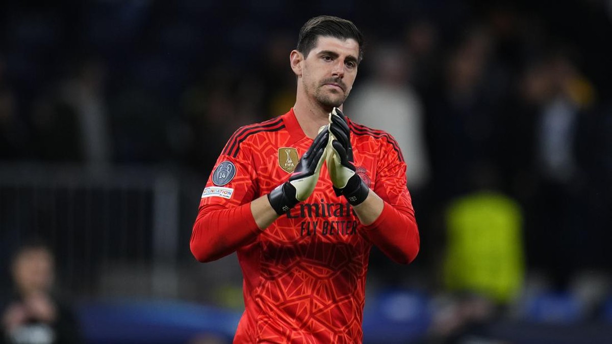 Thibaut Courtois ingin pensiun di Real Madrid (Foto: AP/Manu Fernandez)