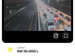 Tol Layang MBZ Arah Cikampek Masih Macet, Ini Titiknya