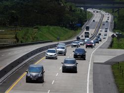 H-3 Lebaran, Tol Semarang-Solo Ramai Lancar