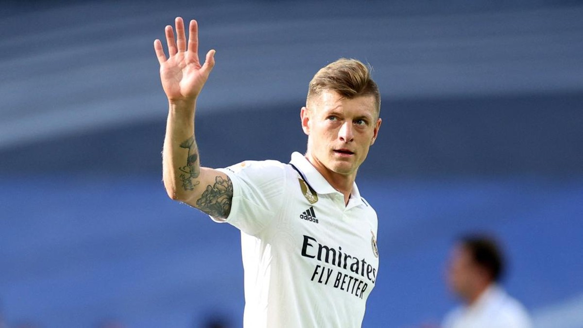 Toni Kroos memperpanjang kontraknya di Real Madrid (Foto: REUTERS/ISABEL INFANTES)