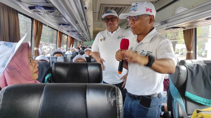 Sebanyak 22.200 orang mengikuti Mudik bersama holding BUMN Asuransi, Penjaminan, dan Investasi.