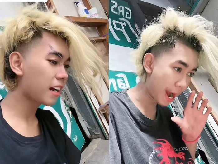 Alif kini tampil dengan gaya rambut cepblue dan ceprang kembali jadi perbincangan warganet di media sosial.