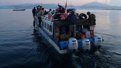 H-2 Lebaran, Arus Mudik Antarpulau Meningkat di Halmahera Selatan