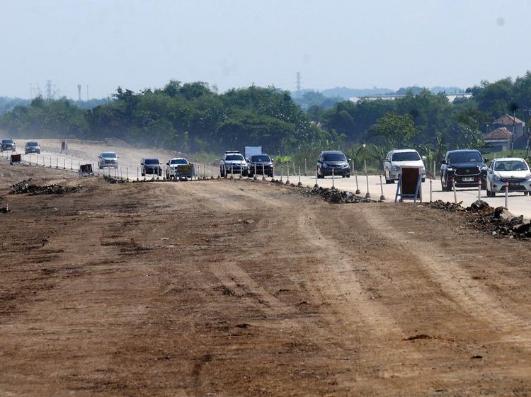 Bukan Rally Dakar, Ini Potret Pemudik Lewat Tol Fungsional Solo-Jogja