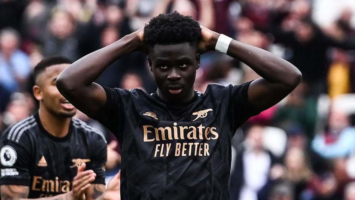 Bukayo Saka tetap jadi eksekutor penalti Arsenal (AFP via Getty Images/BEN STANSALL)