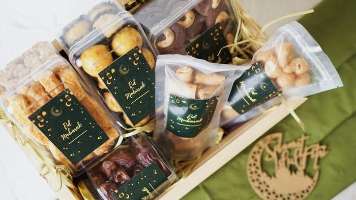 Ilustrasi hampers lebaran