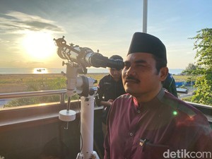 Hasil Pantauan Hilal 1 Syawal di Sorong Papua Barat Daya: Belum Nampak