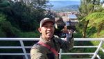 Sunrise Super Cantik di Nepal Van Java dari Jembatan Kaca Magelang