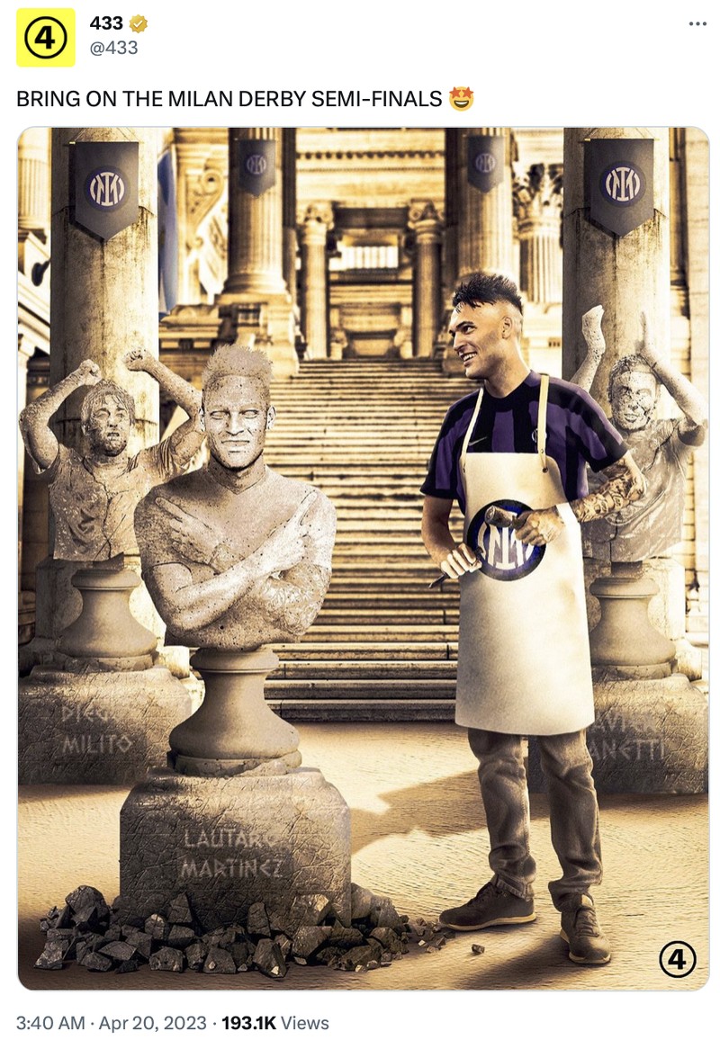 Meme Inter vs AC Milan