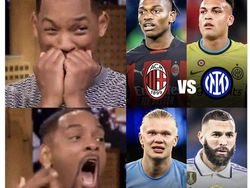 Riuh Netizen Sambut Derby della Madonnina Tersaji Lagi di Liga Champions