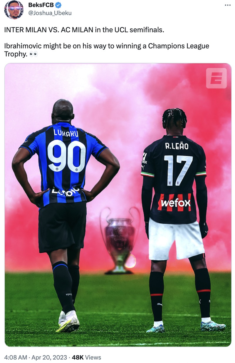 Meme Inter vs AC Milan