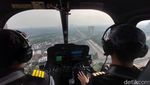 Potret: Pertama Kali Naik Helikopter di Jakarta