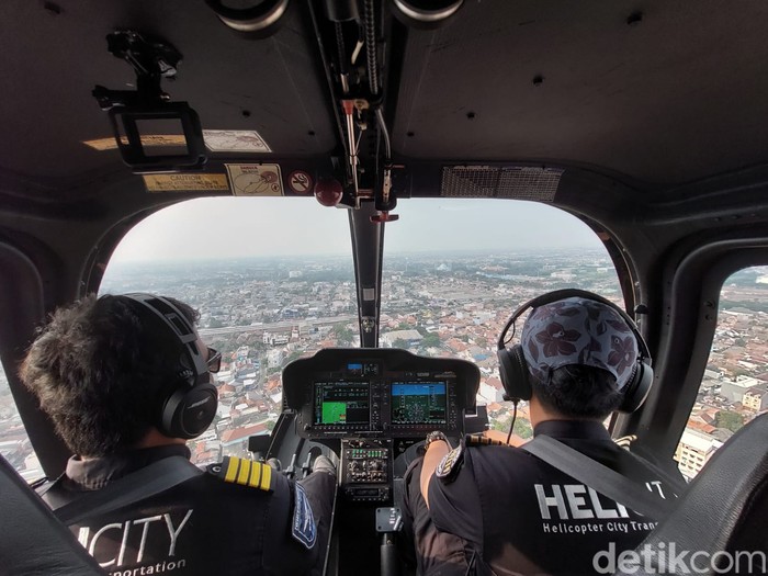 Mudik dengan helikopter