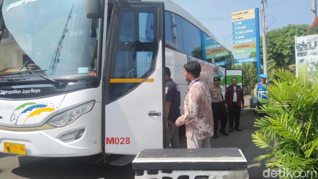 Pemudik di Majalengka.