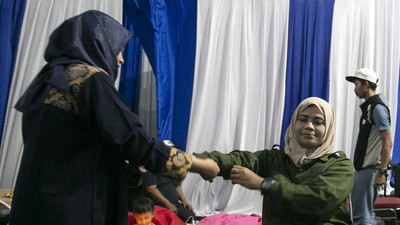Asyik... Ada Pijat Gratis untuk Pemudik di Indramayu
