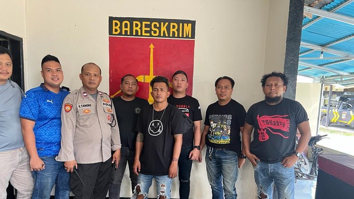 Pria di Manado ditangkap usa mengancam pisau ke warga. Dokumen Istimewa
