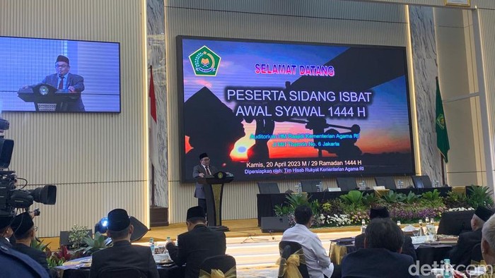 Sidang isbat (Mulia Budi/detikcom)