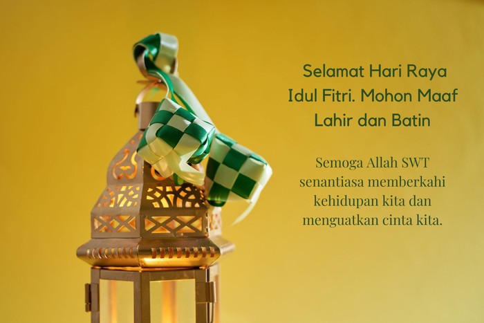 Ucapan Lebaran untuk Pacar