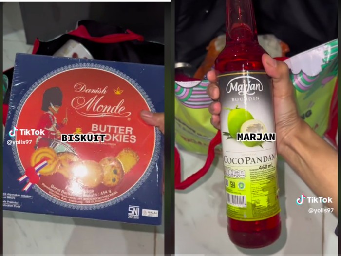 Unboxing isi parcel dari Raffi Ahmad dan Nagita Slavina