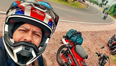 Tampang Motor Bebek Rp 81,4 Juta yang Dipakai Ariel Noah Pulang Kampung