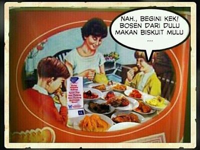 Begini Kalau Keluarga Biskuit Khong Guan Puasa hingga Lebaran