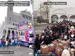 Keren! YouTuber Ini Bagikan Food Truck Gratis untuk Buka Puasa di Korea
