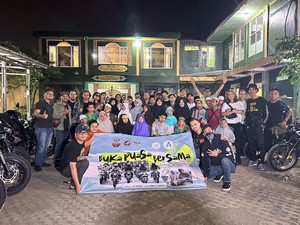 berbuatbaik.id Gandeng XSR Brotherhood Indonesia Buka Bersama Anak Tuna Netra