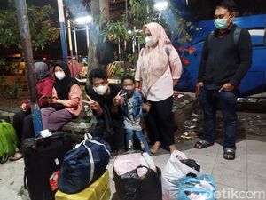 Ini Alasan Pemudik di Bungurasih Pilih Pulang Kampung Saat Malam Takbir