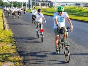 Komunitas Seli Bikin Challenge Gowes 308 Km di Bali