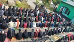 Potret Jemaah An-Nadzir Gowa Salat Idul Fitri yang Berlangsung Khusyuk