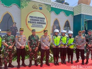Pantau Arus Mudik di Jombang, Kapolda Jatim: Tak Ada Laporan Kemacetan
