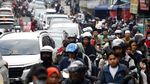 H-1 Lebaran, Jalur Puncak Bogor Macet