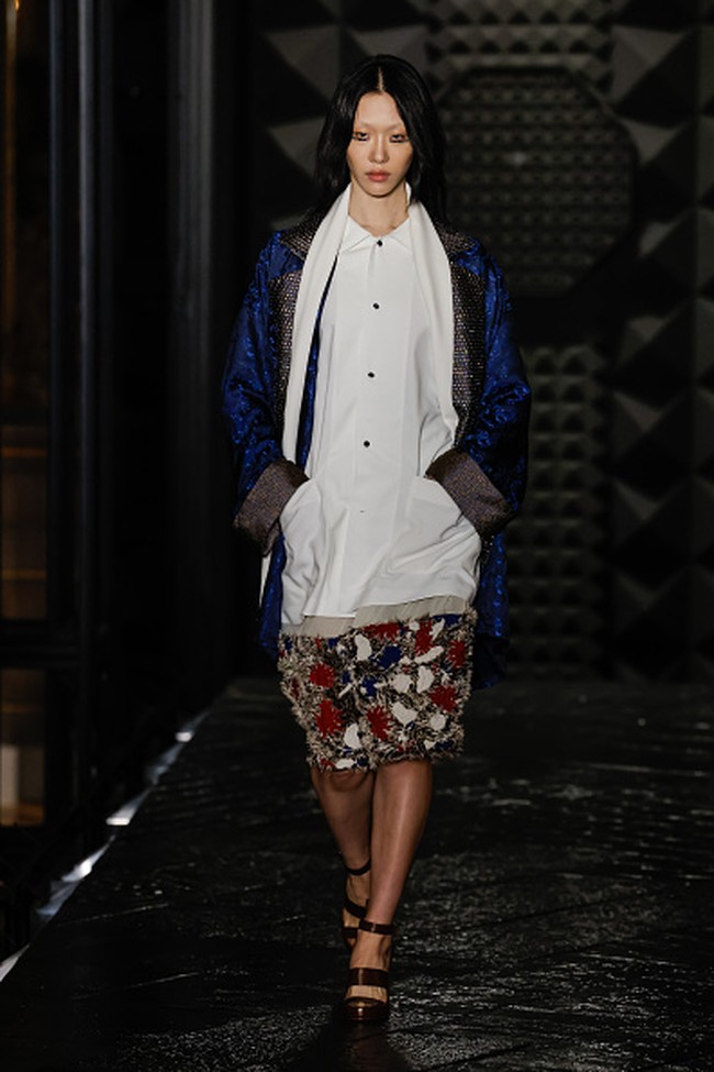 Inilah koleksi terbaru Louis Vuitton Fall/Winter 2023. Foto: Richard Bord/ Getty Images.