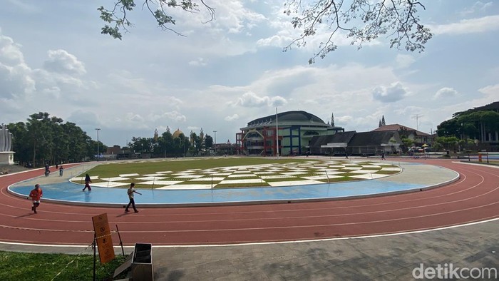 Lapang Merdeka di Kota Sukabumi akan dipakai untuk Salat Id.