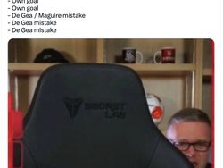 Meme Menohok Maguire dan De Gea Biang Keladi MU Kandas