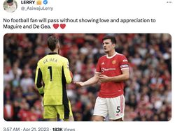 Meme Menohok Maguire dan De Gea Biang Keladi MU Kandas