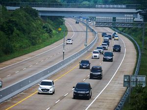 One Way Arah Jakarta Malam Ini dari KM 414 Tol Kalikangkung, Mulai 20.30 WIB