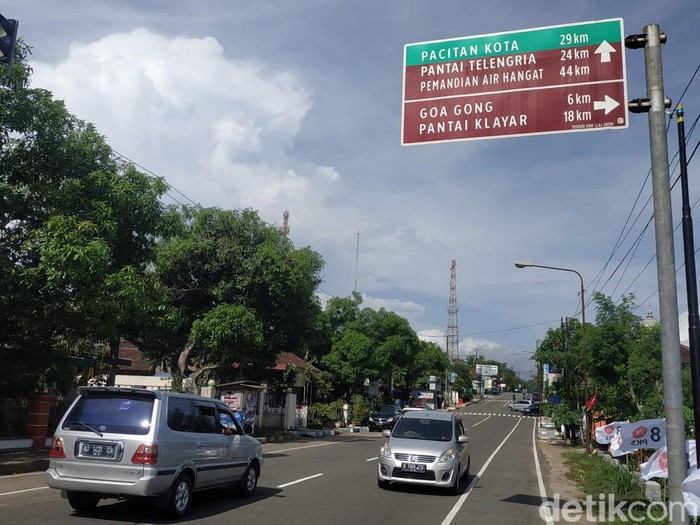 Pemudik yang masuk ke Pacitan masih terpantau landai